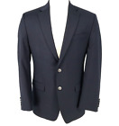 Michael Kors Navy Blue Blazer Size 40R Mens Wool Blend Sport Coat Jacket Nwot