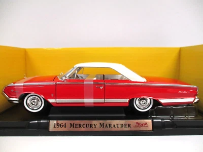 YAT MING / ROAD SIGNATURE - 1964 MERCURY MARAUDER (RED) - 1/18 DIECAST - Image 1 of 4