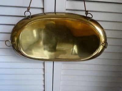 ANCIENNE BOUILLOTTE DORA EN LAITON JAUNE GUERRE DE 14/18 - Photo 1/4