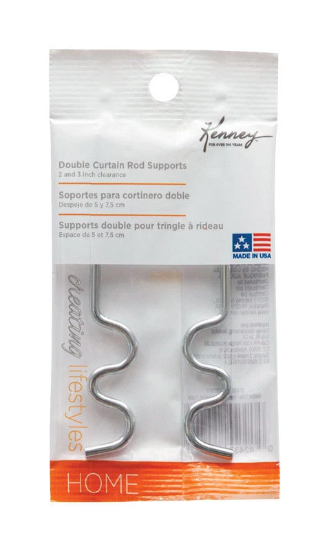 Kenney Double Curtain Rod Support Kn879-11