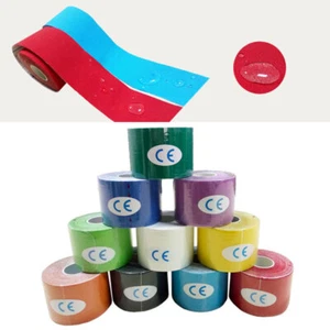 5M/Roll Elastic Tape Mix Kinesiology Muscle Support Sports Physio Injury Care - Picture 1 of 26