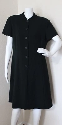 Vestido Vintage Emporio Armani Verde Botón Delantero  Foto 1 de 4