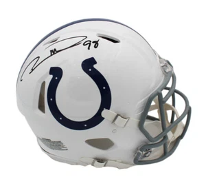 Robert Mathis Signed Indianapolis Colts Speed Authentic NFL Helmet - Picture 1 of 2