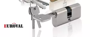 AXA ABLOY PC360 OVAL CYLINDER WITH RADIAL KEY 27-27 MM. - Picture 1 of 3
