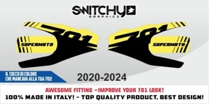 KIT ADESIVI GRAFICHE PARAMANI per moto SM 701 SUPERMOTO 2020-2024 color #FF - Picture 1 of 1