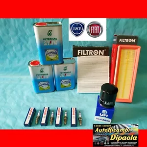 KIT TAGLIANDO +4 CANDELE FIAT 500 PANDA 169 312 1.2 1.4 NATURAL POWER GPL METANO - Foto 1 di 2