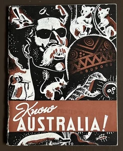 Know Australia - Illustrated Guide - 1945 WWII Era Booklet - Picture 1 of 4