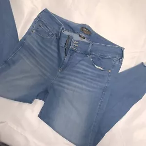 Torrid Super Soft Jegging Eco Medium Wash Disco Fever 3 Button Closure SIZE 20T - Picture 1 of 11