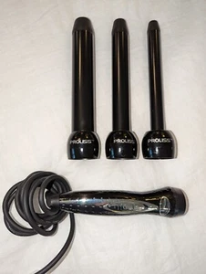PROLISS Diamond Collection Interchangable 4 Piece Curling Iron - Picture 1 of 3