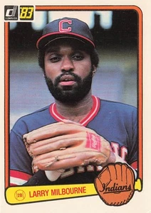 1983 Donruss #411 Larry Milbourne - Picture 1 of 2