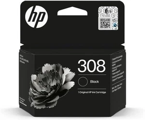 CARTUCCIA ORIGINALE HP 308 7FP21UE BK Nero 160 Pagine - Foto 1 di 3