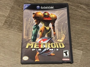 Disco y estuche Metroid Prime Nintendo Gamecube auténtico buen estado - Imagen 1 de 4
