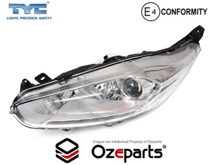 LH LHS Left Hand Head Light Front Lamp Chrome For Ford Fiesta 2013~2017 ST Only - Picture 1 of 5