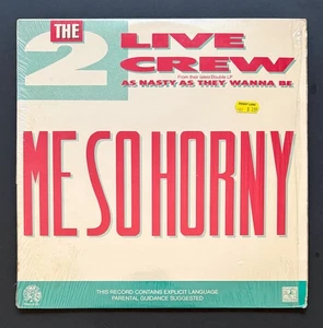 THE 2 LIVE CREW Me So Horny 12" Single Vinyl Record Album Skywalker Records 1989 - Imagen 1 de 1