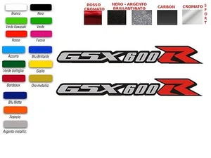 LOGO AUFKLEBER SCHRIFTZUG GSX 600 R (PAAR) - Bild 1 von 1