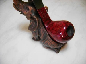 FB POGGIAPIPE IN CERAMICA POSTO PER PER 1 PIPA PIPE ELEFANTE NEW - Picture 1 of 1
