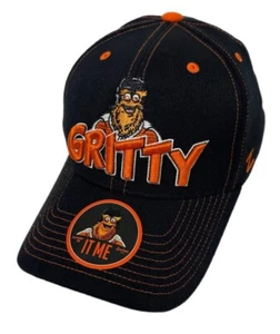 Zephyr NHL Philadelphia Flyers "Gritty ZH" Wool Blend Curved Stretch Fit Hat NWT - Picture 1 of 6