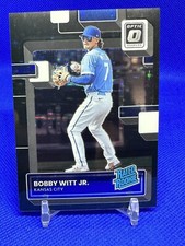 2022 Panini Donruss Optic Rated Black Stars Prizm /149 Bobby Witt Jr Rookie RC