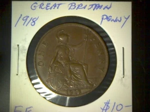 Great Britain 1918 Penny - Picture 1 of 2