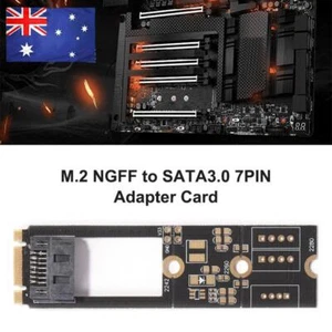 M.2 B-M Key to SATA3.0 7 Pin Riser Adapter Card for 2242 2260 2280 SDD - Afbeelding 1 van 8
