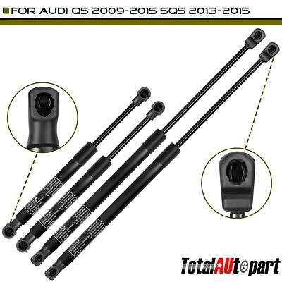 4x Capô + Porta Traseira Elevação Suporta Molas de Apoio de Amortecedor para Audi Q5 SQ5 2009-2015 - Imagem 1 de 4