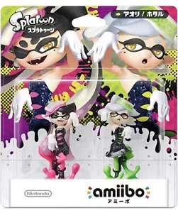 Nintendo Amiibo Calamari Sisters Set Callie & Marie ( Aori & Hotaru) Splatoon - Picture 1 of 5