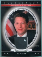 Al Gore 2009 Topps Heritage 2000 Presidential Election Florida Ballot Chad /10