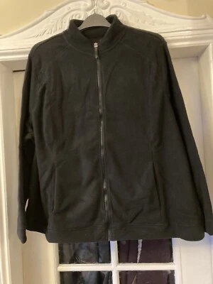 *New* Size 16 Black Fleece Jacket - Image 1 of 3