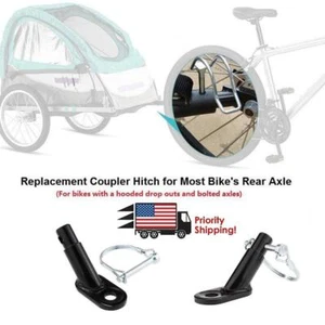 Für InStep Schwinn Fahrrad Anhänger Kupplung Aufsatz abgewinkelt G2X7 NEU USA - Bild 1 von 12