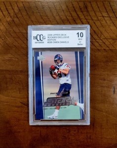 Owen Daniels 2006 Upper Deck Star Rookies Exclusive Edition BCCG 10 RC Texans