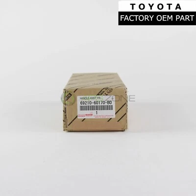 MANIJA DE PUERTA EXTERIOR DELANTERA DERECHA ORIGINAL LEXUS GX460 10-15 PLATEADA OEM 6921060170B0 Foto 1 de 4