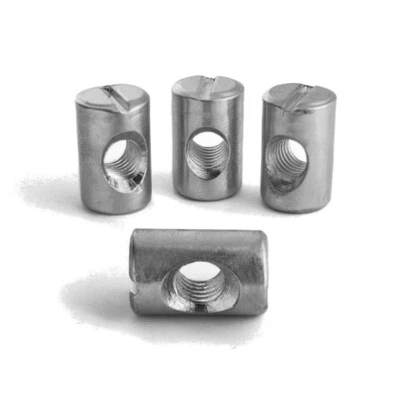 APM-TRADE Quermutter M6 M8 Quermutterbolzen Zylindermutter Symmetrische / Unsymmetrische