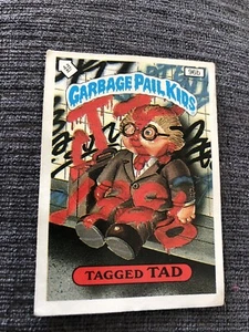 VINTAGE GARBAGE PAIL KIDS TAGGED TED CARD 1986 SERIES 1 UK TOPPS NO. 96b - Picture 1 of 2