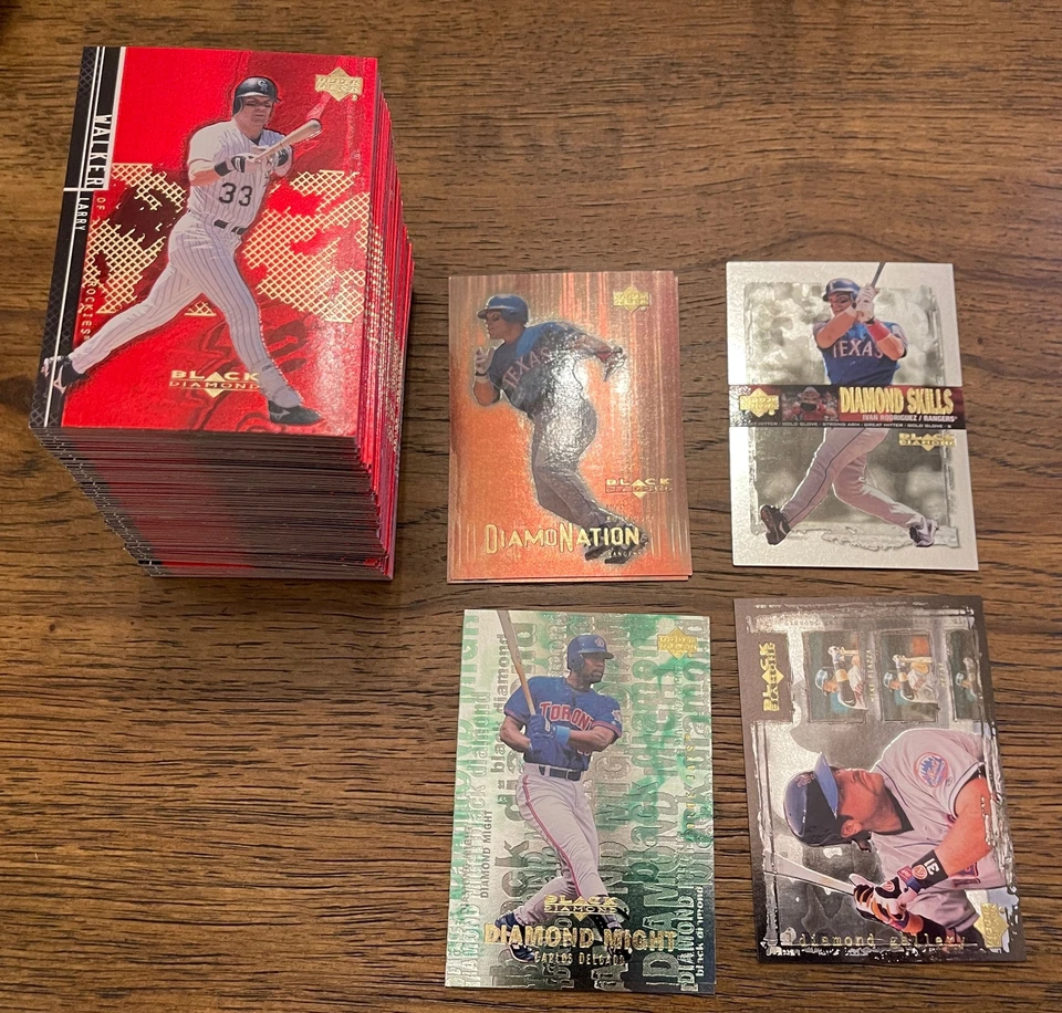 2001 Upper Deck Black Diamond Baseball Cards 1-90 (NM) - Complete Your Set - Image 1 of 1