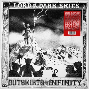 OUTSKIRTS OF INFINITY Lord of the Dark Skies LP 1987 hard psych prog space rock - Picture 1 of 2