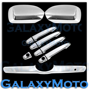 Tripl Chrome Mirror+4 Door Handle+Tailgate Liftgate Cover for 07-10 Toyota Camry - Picture 1 of 1