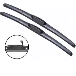 Nissan Patrol Wiper Blades Hybrid Aero For SUV 2013-2016 FRONT PAIR 2 x BLADES - Picture 1 of 6