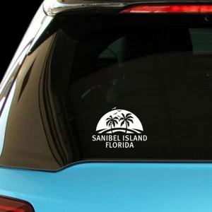 Calcomanía pegatina de pared para automóvil portátil SANIBEL ISLAND FLORIDA - Imagen 1 de 1