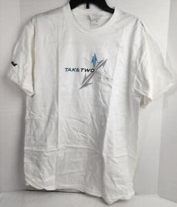 Take Two Babolat Custom Hybrid Andy Reddick Cotton Tennis T-Shirt - XL, Vintage