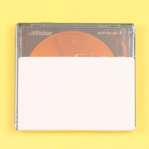 Victor Blank MiniDisc (Translucent Orange) Clear MD *NEW & SEALED* - Picture 1 of 3