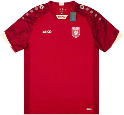 CAMISETA DE FUTBOL RUBIN KAZAN 2021/22 LOCAL (XL) JAKO ROJA MANGA CORTA RUSIA Foto 1 de 4