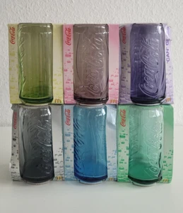 6x Coca Cola Glas von McDonalds aus 2009 Longdrink Sammelglas Gläser NEU & OVP - Bild 1 von 6