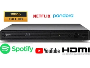 LG BP175 Wired Streaming Blu-ray Disc / DVD Player BP 175 - Black - Picture 1 of 6