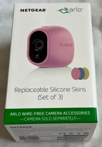NUEVO Sellado Netgear Arlo Cámara Color Silicona Pieles - Juego de 3 LEER DESCRIPCIÓN - Imagen 1 de 4