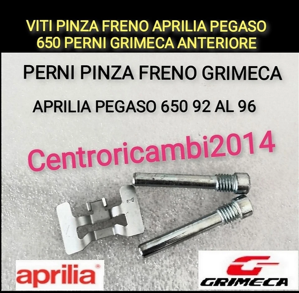 VITI PINZA FRENO APRILIA  PEGASO 650 PERNI GRIMECA ANTERIORE REVISIONE PINZA - Immagine 1 di 1