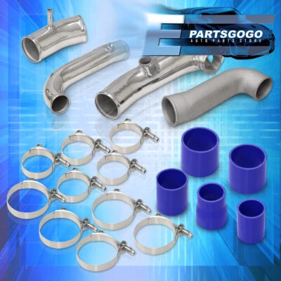 For 13-21 Toyota 86 BRZ FRS JDM Performance Intercooler Piping Kit Blue Couplers - Изображение 1 из 4
