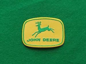 One John Deere Motor Racing Car Motorsport Badge Sew / Iron On Patch (a) - Picture 1 of 1