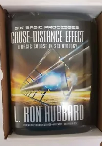 Six Basic Processes Cause Distance Effect Basic Scientology L Ron Hubbard - Foto 1 di 3