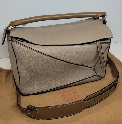 [eBay Live] Loewe Leather Puzzle Bag With Dustbag - Image 1 of 4