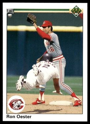 1990 Upper Deck #118b Ron Oester - Image 1 of 2